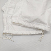 BEAUTY&YOUTH UNITED ARROWS ナイロンコットンカーゴパンツ ウォッシャブル 定価17600円 白 レディース ビューティアンドユース【中古】5-0408M♪