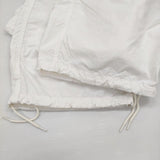 BEAUTY&YOUTH UNITED ARROWS ナイロンコットンカーゴパンツ ウォッシャブル 定価17600円 白 レディース ビューティアンドユース【中古】5-0408M♪