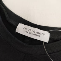 BEAUTY&YOUTH UNITED ARROWS アメリカンスリーブフレアマキシ ワンピース ブラック レディース ビューティアンドユース【中古】5-0612S∞