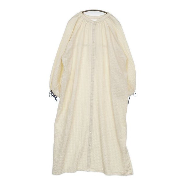 BEAMS バックオープン 48-26-0040-509 ワンピース アイボリー レディース ビームス【中古】5-0825M∞