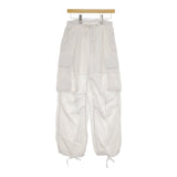 ARMY TWILL NYLON OX Cargo PT AM-2315004-SPK ナイロン カーゴパンツ 23SS ホワイト レディース アーミーツイル【中古】5-0408M♪