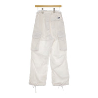 ARMY TWILL NYLON OX Cargo PT AM-2315004-SPK ナイロン カーゴパンツ 23SS ホワイト レディース アーミーツイル【中古】5-0408M♪
