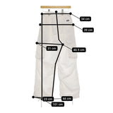 ARMY TWILL NYLON OX Cargo PT AM-2315004-SPK ナイロン カーゴパンツ 23SS ホワイト レディース アーミーツイル【中古】5-0408M♪