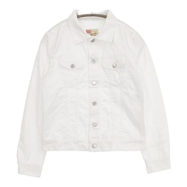 Traditional Weatherwear デニムブルゾン デニムジャケット ホワイト レディース トラディショナルウェザーウェア【中古】5-0810M∞