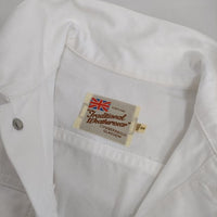 Traditional Weatherwear デニムブルゾン デニムジャケット ホワイト レディース トラディショナルウェザーウェア【中古】5-0810M∞