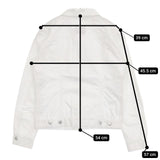 Traditional Weatherwear デニムブルゾン デニムジャケット ホワイト レディース トラディショナルウェザーウェア【中古】5-0810M∞