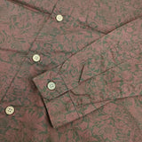 YAECA WRITE 90156 STRAWBERRY MEADOW 長袖シャツ ブラウン レディース ヤエカ【中古】5-0810M∞
