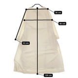 YAECA WRITE 98702 コットンAラインワンピース サイズS 定価38000円 ワンピース キナリ レディース ヤエカ【中古】5-0325M♪