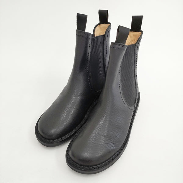 trippen 未使用品 CHELSEA 37 定価67100円 牛革 ブーツ ブラック レディース トリッペン【中古】5-0409G◎