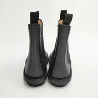trippen 未使用品 CHELSEA 37 定価67100円 牛革 ブーツ ブラック レディース トリッペン【中古】5-0409G◎
