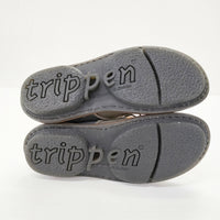 trippen Triad grey 定価51700円 牛革 サイズ36 シューズ・靴 グレー レディース トリッペン【中古】5-0419G◎