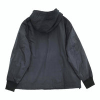 MHL. PADDED COTTON NYLON ショート丈フーデットジャケット 2 595-1225508 ブルゾン 21AW ネイビー レディース エムエイチエル【中古】5-1008T♪