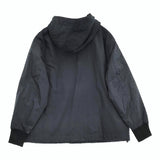 MHL. PADDED COTTON NYLON ショート丈フーデットジャケット 2 595-1225508 ブルゾン 21AW ネイビー レディース エムエイチエル【中古】5-1008T♪