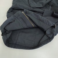 MHL. PADDED COTTON NYLON ショート丈フーデットジャケット 2 595-1225508 ブルゾン 21AW ネイビー レディース エムエイチエル【中古】5-1008T♪