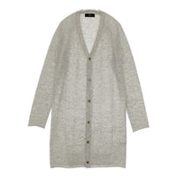 Y's カシミヤ100％ YD-K92-178 ロング カーディガン グレー レディース ワイズ/Yohji【中古】5-0922T∞