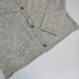 Y's カシミヤ100％ YD-K92-178 ロング カーディガン グレー レディース ワイズ/Yohji【中古】5-0922T∞