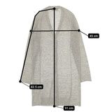 Y's カシミヤ100％ YD-K92-178 ロング カーディガン グレー レディース ワイズ/Yohji【中古】5-0922T∞