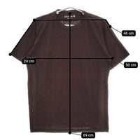 45R/45rpm サイズ4 ユニセックス 半袖Ｔシャツ カットソー ブラウン メンズ フォーティーファイブアールピーエム【中古】5-0609S∞