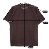 45R/45rpm サイズ4 ユニセックス 半袖Ｔシャツ カットソー ブラウン メンズ フォーティーファイブアールピーエム【中古】5-0609S∞