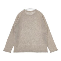 Vlas Blomme カシミヤコルトレイクリネン 211055 セーター ニット ベージュ レディース ヴラスブラム【中古】5-0922T∞