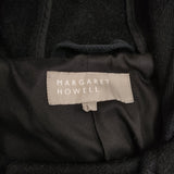 MARGARET HOWELL/FOX BROTHERS 579-5210006 サイズL ダッフルコート ブラック メンズ マーガレットハウエル/フォックスブラザーズ【中古】5-1031A♪