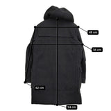 MARGARET HOWELL/FOX BROTHERS 579-5210006 サイズL ダッフルコート ブラック メンズ マーガレットハウエル/フォックスブラザーズ【中古】5-1031A♪