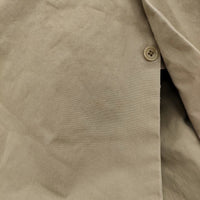 YAECA ステンカラーコートロング 17551 サイズL 定価69000円 ステンカラーコート ベージュ メンズ ヤエカ【中古】5-0422M♪