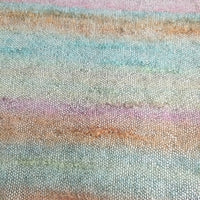 iines イイネス 佐藤繊維 モヘヤ混 大判 マフラー ストール ピンク 多色 レディース【中古】5-0925T◎