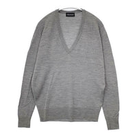 JOHN SMEDLEY メリノウール イギリス製 セーター ニット グレー レディース ジョンスメドレー【中古】5-0922T∞