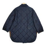 45R/45rpm ローラーオックスのテントキルトコート（インディゴ）定価107800円 71220014 サイズ1 コート ネイビー レディース フォーティーファイブアールピーエム【中古】5-1024A◆