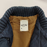 45R/45rpm ローラーオックスのテントキルトコート（インディゴ）定価107800円 71220014 サイズ1 コート ネイビー レディース フォーティーファイブアールピーエム【中古】5-1024A◆