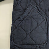 45R/45rpm ローラーオックスのテントキルトコート（インディゴ）定価107800円 71220014 サイズ1 コート ネイビー レディース フォーティーファイブアールピーエム【中古】5-1024A◆