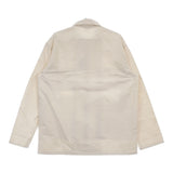 Stan Ray USA製 Shop Jacket Natural Drill L パッチポケット トリプルステッチ カバーオール オフホワイト メンズ スタンレイ【中古】5-0422M♪