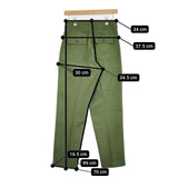 THE SHINZONE BAKER PANTS 34 ベーカー パンツ グリーン レディース シンゾーン【中古】5-0825G∞