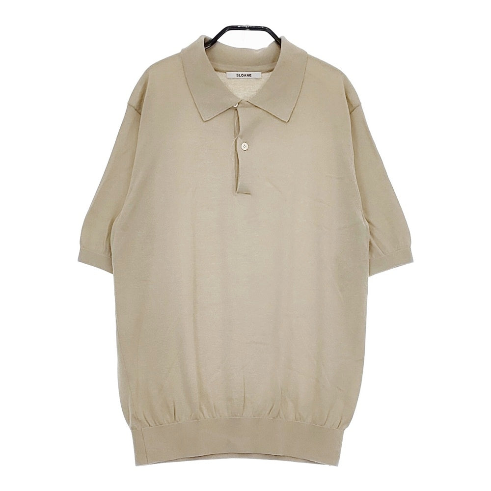 Clubhaus コットンニット ポロシャツ SLOANE 別注 希少 サイズ4 SLOANE 半袖ニット ポロシャツ サイズ3 コットン ニット
