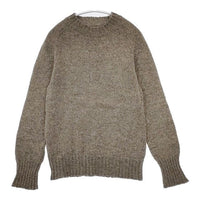 MHL. 595-9263505 FINE SHETLAND ウール セーター ニット ベージュ レディース エムエイチエル【中古】5-0922T∞