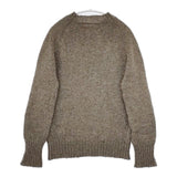 MHL. 595-9263505 FINE SHETLAND ウール セーター ニット ベージュ レディース エムエイチエル【中古】5-0922T∞