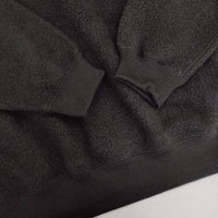 Sanca ナッピングパイルクルー トレーナー スウェット ブラック レディース サンカ【中古】5-0922T∞