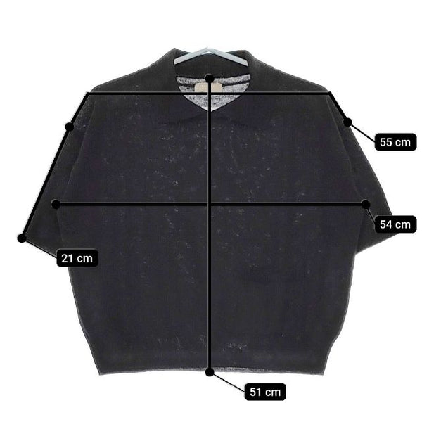 MARGARET HOWELL 578-2162003 COTTON HEMP 半袖 ニット 22SS ブラック マーガレットハウエル 5-0612S 259138 MARGARET HOWELL 578-2162003 COTTON HEMP 半袖 ニット 22SS