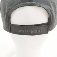 upper hights Hampton ハンプトン 6パネルキャップ サイズ57 帽子 キャップ チャコールグレー レディース アッパーハイツ【中古】5-0825G◎