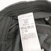 upper hights Hampton ハンプトン 6パネルキャップ サイズ57 帽子 キャップ チャコールグレー レディース アッパーハイツ【中古】5-0825G◎