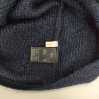 LOUNIE ハイネック ラメ入り セーター ニット ネイビー レディース ルーニィ【中古】5-0922T∞