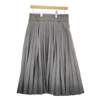 MARGARET HOWELL/FOX BROTHERS SUMMER WOOL 定価85800円 スカート 25SS グレー マーガレットハウエル/フォックスブラザーズ【中古】5-0315M♪