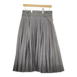 MARGARET HOWELL/FOX BROTHERS SUMMER WOOL 定価85800円 スカート 25SS グレー マーガレットハウエル/フォックスブラザーズ【中古】5-0315M♪