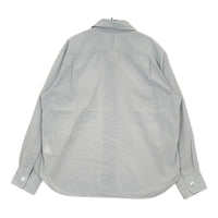 MARGARET HOWELL COTTON VOILE 578-3153016 サイズ2 長袖シャツ 23SS グレー レディース マーガレットハウエル【中古】5-0408M♪