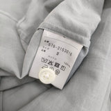 MARGARET HOWELL COTTON VOILE 578-3153016 サイズ2 長袖シャツ 23SS グレー レディース マーガレットハウエル【中古】5-0408M♪