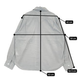MARGARET HOWELL COTTON VOILE 578-3153016 サイズ2 長袖シャツ 23SS グレー マーガレットハウエル 5-0408M 259160 MARGARET HOWELL COTTON VOILE 578-3153016 サイズ2 長袖シャツ