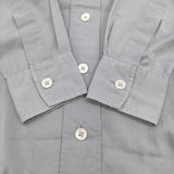 MARGARET HOWELL COTTON VOILE 578-3153016 サイズ2 長袖シャツ 23SS グレー レディース マーガレットハウエル【中古】5-0408M♪