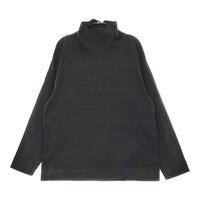 MHL. ORGANIC COTTON THERMAL JERSEY 595-2269504 サイズ2 コットン カットソー 22AW ブラック レディース エムエイチエル【中古】5-0509M♪