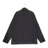 MHL. ORGANIC COTTON THERMAL JERSEY 595-2269504 サイズ2 コットン カットソー 22AW ブラック レディース エムエイチエル【中古】5-0509M♪